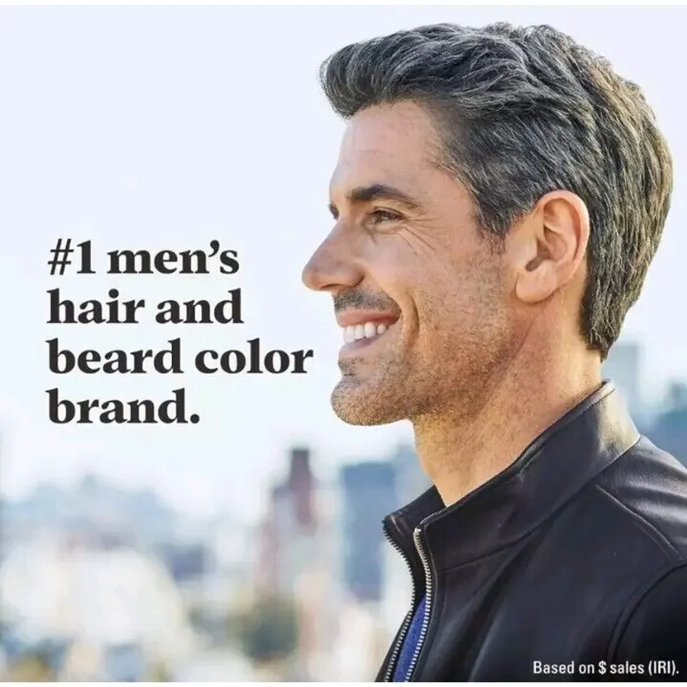 Just For Men Touch of Gray, Mens Hair Color Kit with Comb Applicator for Easy Ap